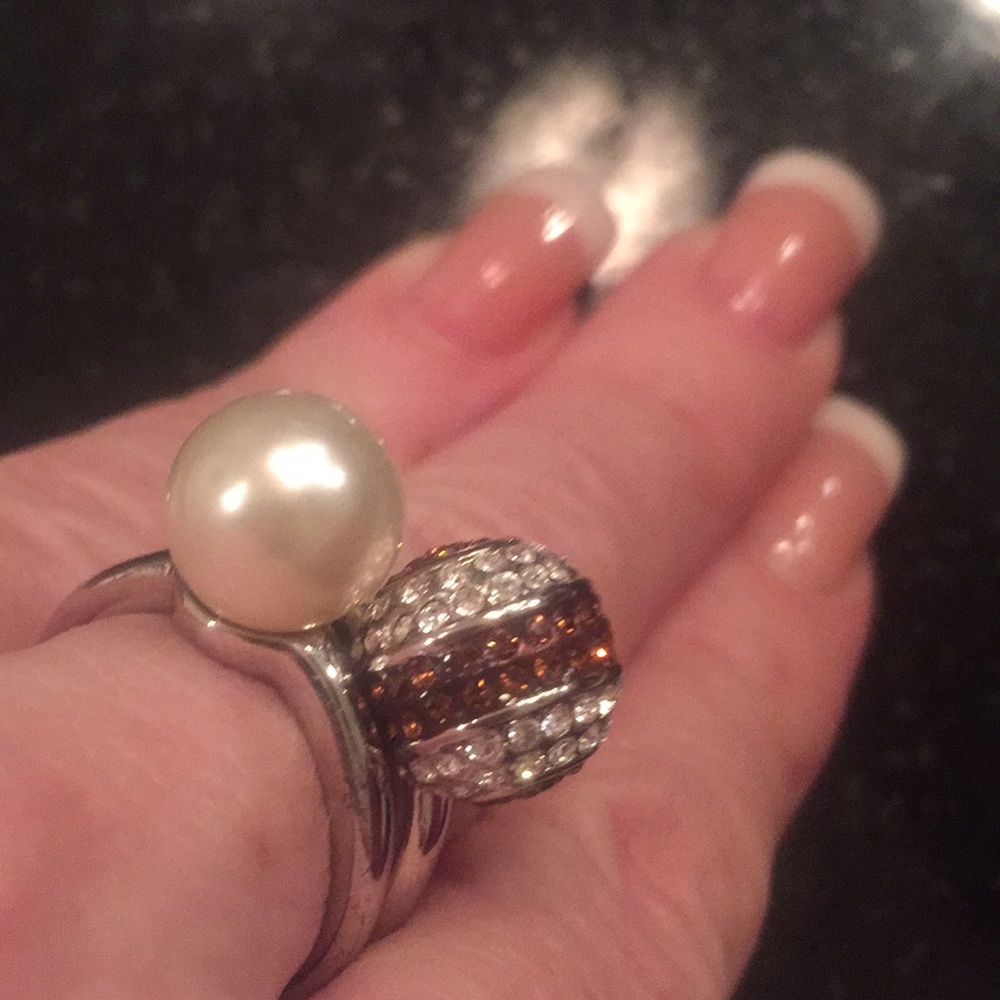 EC STACKABLE RINGS. FAUX STONES - Picture 2 of 7